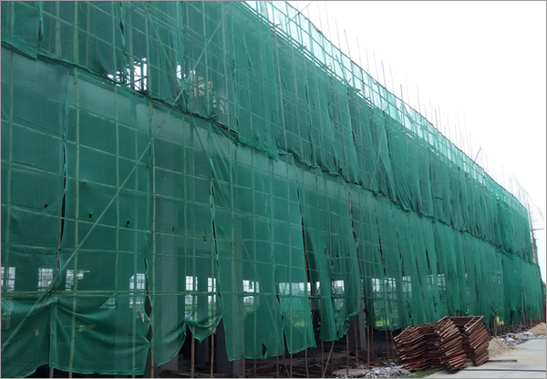 CONSTRUCTION SAFETY NET-SCAFFOLDING NET-PERIMETER NET-PRIVACY FENCE-DEBRIS SHADE NETTING-GREEN COLOUR