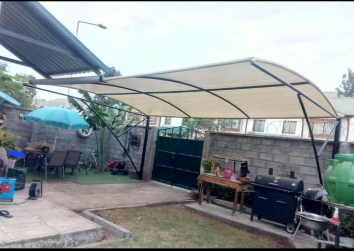OUTDOOR KITCHEN AREA SHADE CANOPY-AWNING-BBQ AREA SHADES AVAILABLE IN KENYA
