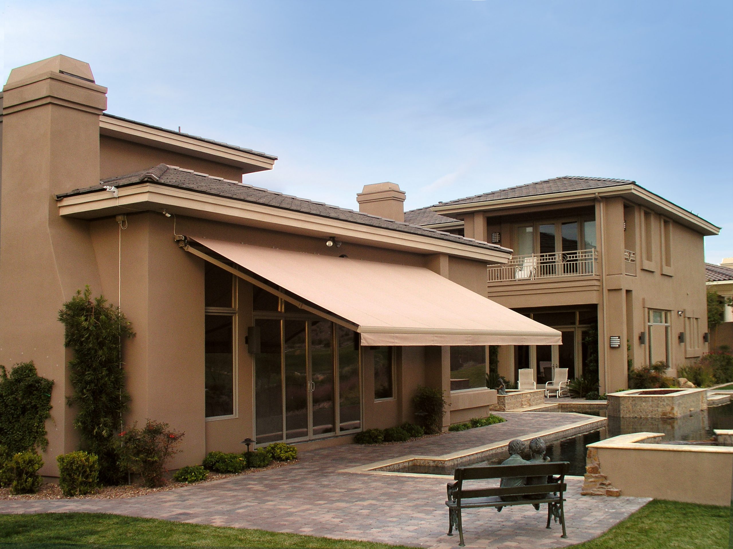 RETRACTABLE AWNINGS AND OUTDOOR SHADE SOLUTIONS FOR AN EMBASSY-EMBASSIES-HIGH COMMISSIONS AND RESIDENCES