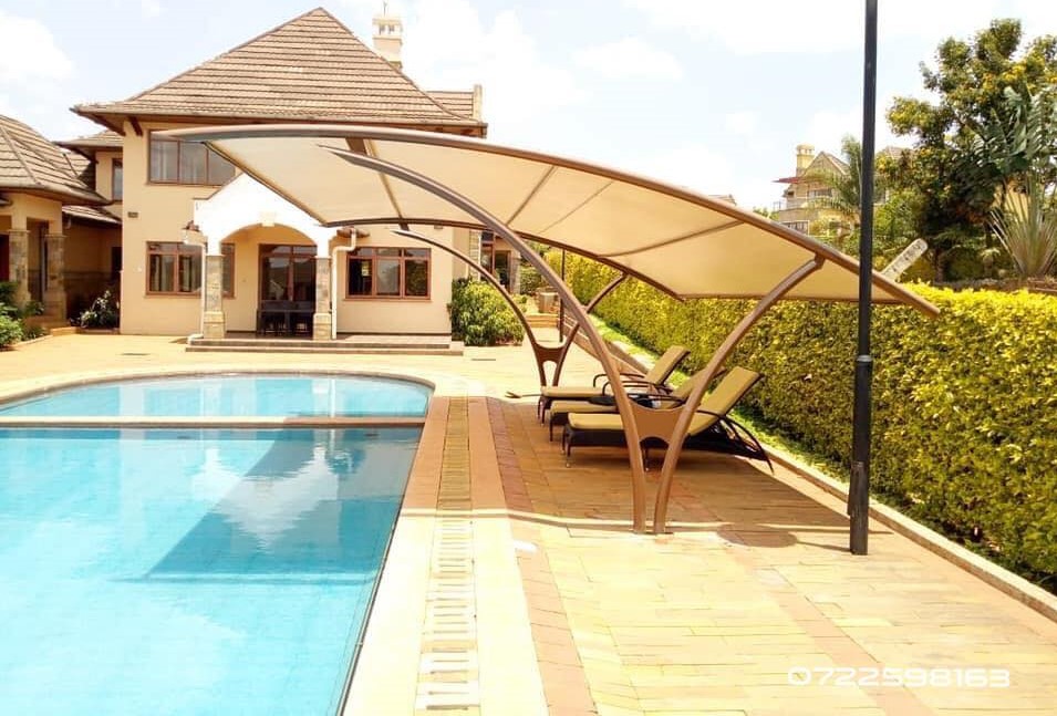 POOL AREA CANOPY SHADE-TENSILE SHADES-CURVED SHADE-CANTILEVER SHADE-WATERPROOF SHADE COVER