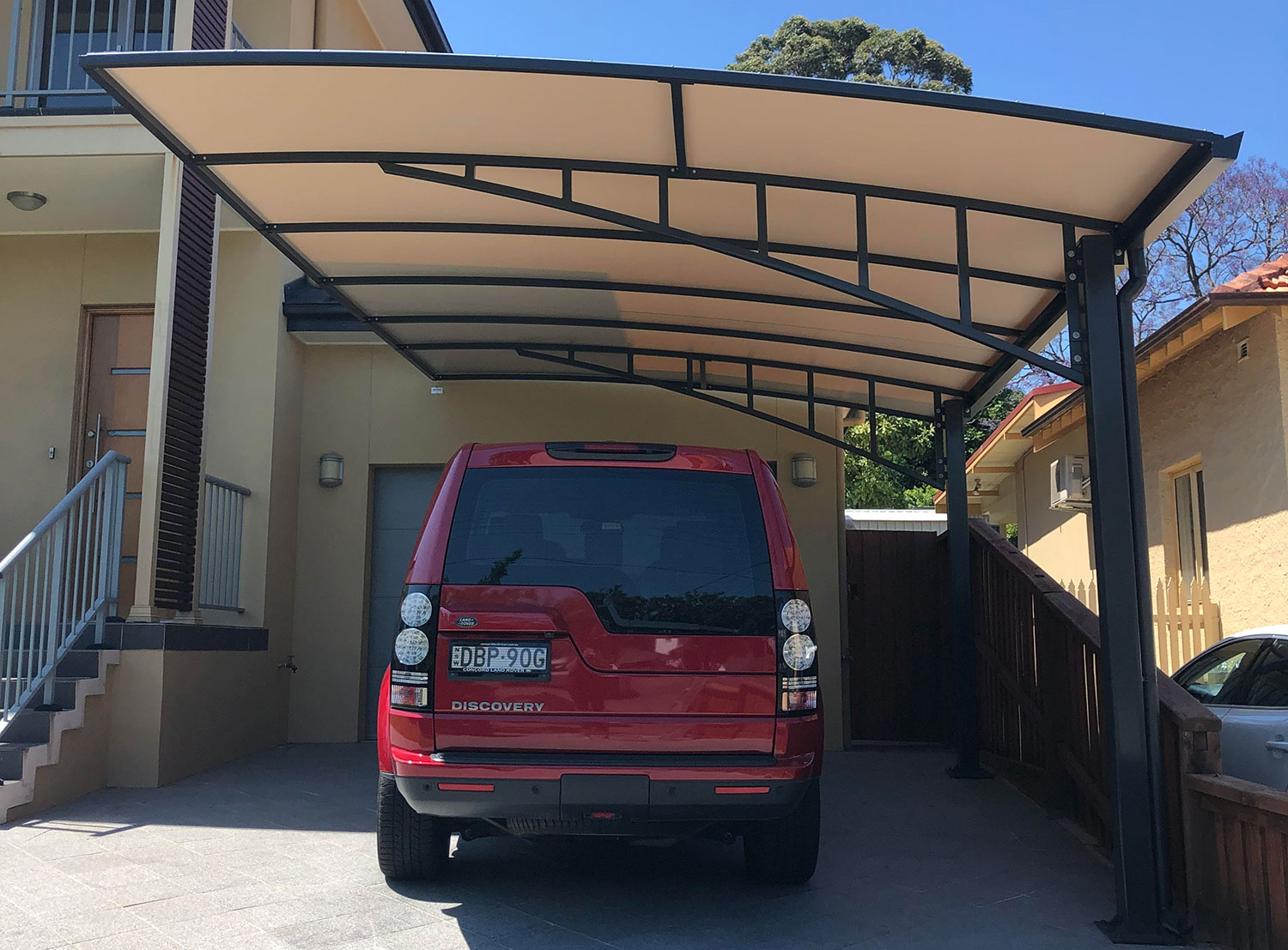 Carport Shade-Parking Shade Canopy-Vehicle Cover-Car Shade-Cantilever Shade-Waterproof Shade-Sun Shade