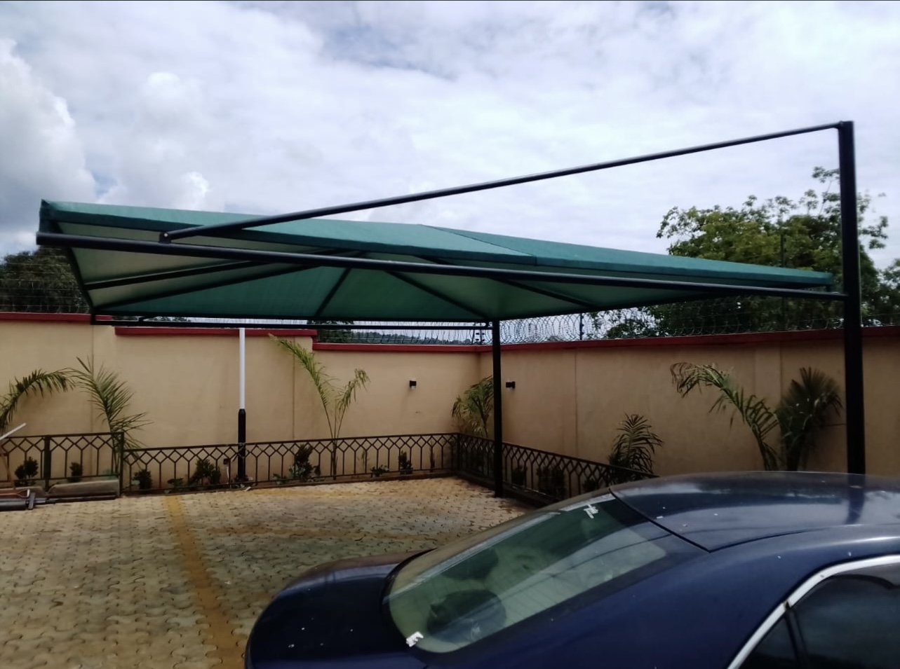 Unique and Modern Carports-Parking Shades-Vehicle Shade Canopies-Cantilever and Curved Shed designs-Waterproof Shade Net Car Covers-Commercial and Residential Car Shade Installers In Nairobi Kenya