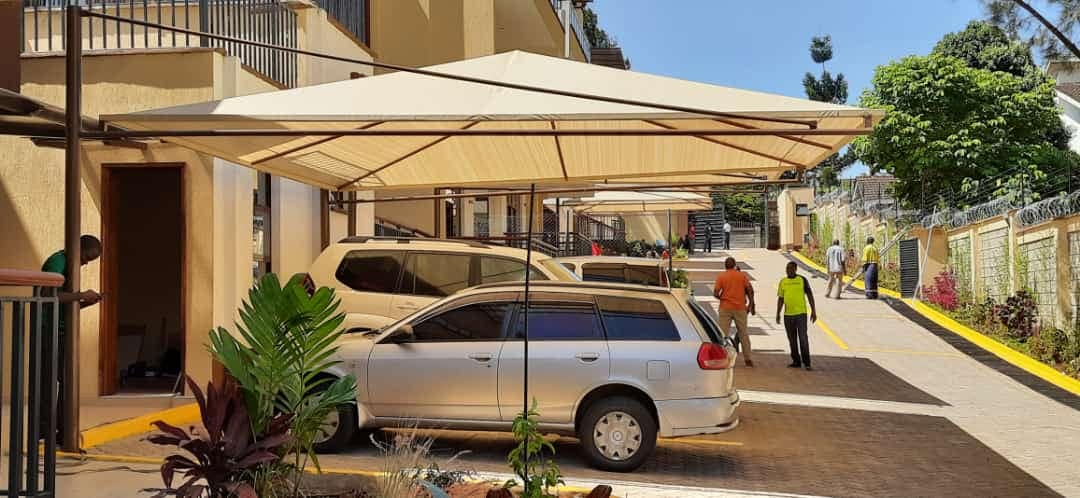 Unique and Modern Car Wash Shades and Carports-Yard Parking Lot Shades-Parking Shades-Vehicle Shade Canopies-Cantilever and Curved Shed designs-Waterproof Shade Net Car Covers-Commercial and Residential Car Shade Installers In South Sudan
