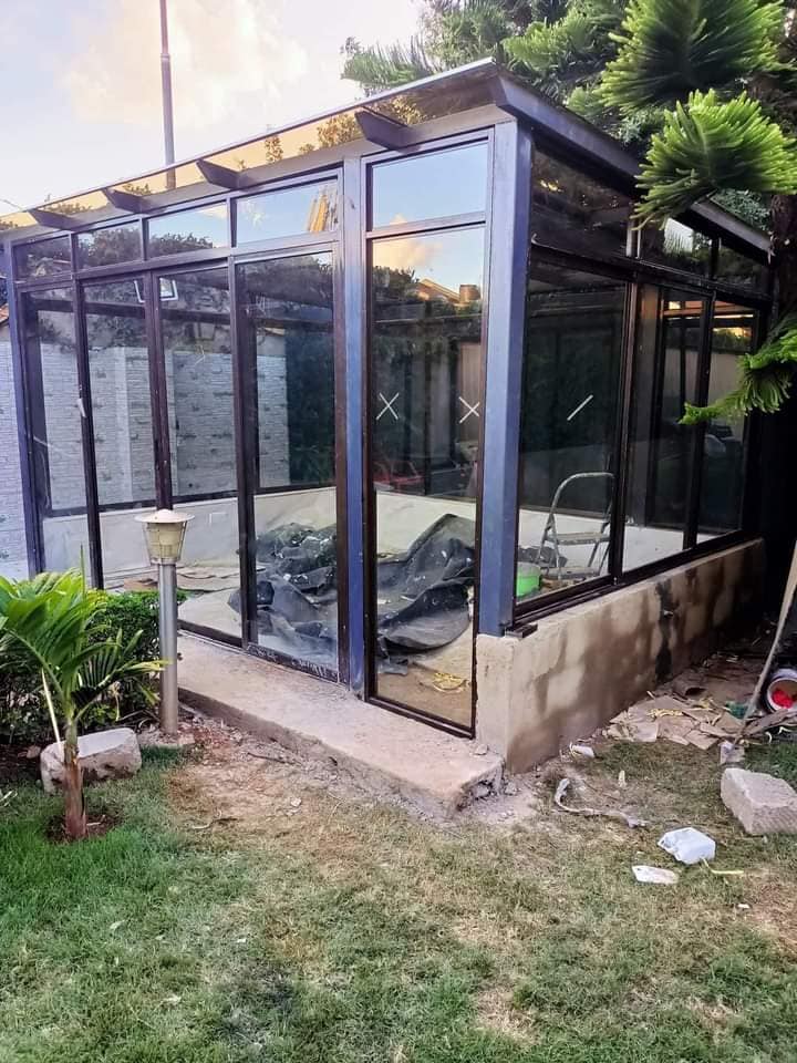 Glass House Canopy and Pergola-Garden Glass Gazebo Fabricators and installers in Kenya