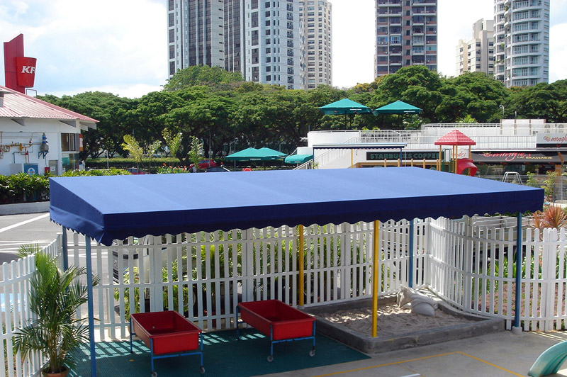 CANOPY-PATIO SHADE-OUTDOOR SHADE-FIXED AWNING