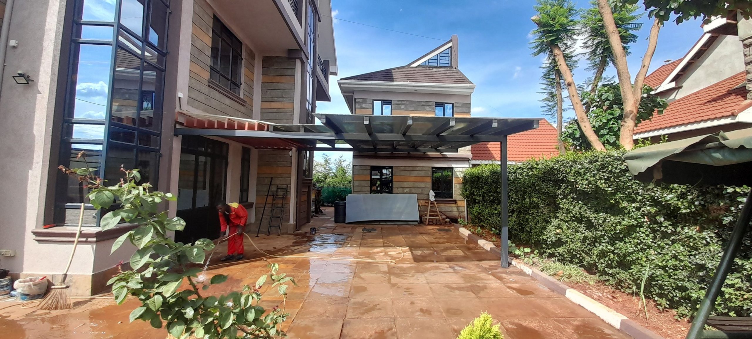Polycarbonate Pergola-Canopy-Verandah Covers-Patio Covers-Balcony Covers-Garden Shades-Backyard Shades-Terrace Shades-Rooftop Shades-Pool Area Shades-Outdoor Shades