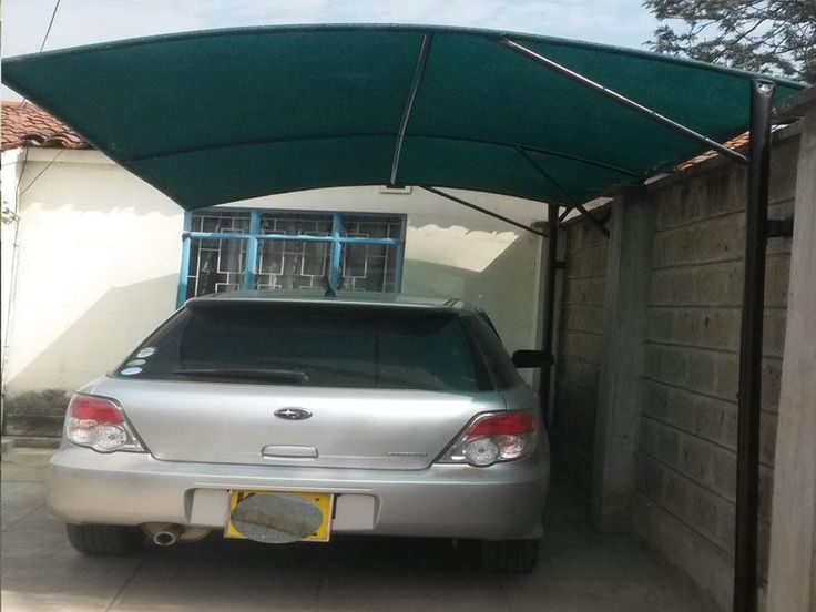 We install car parking shades and carports in Nairobi, Kenya