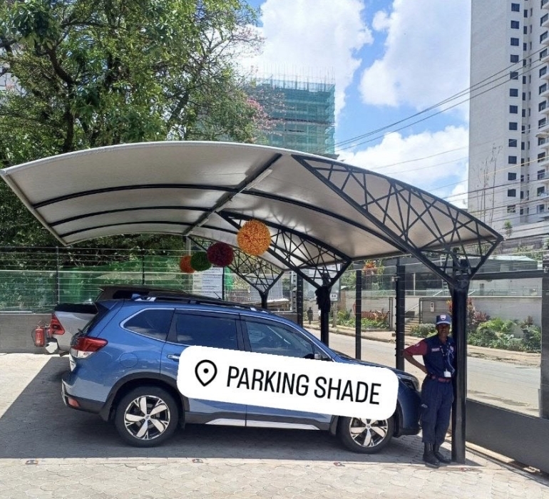 SBF CANTILEVER CAR PARKING SHED 5