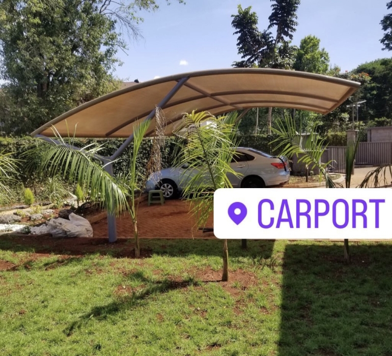 CANTILEVER CAR PARKING SHADE