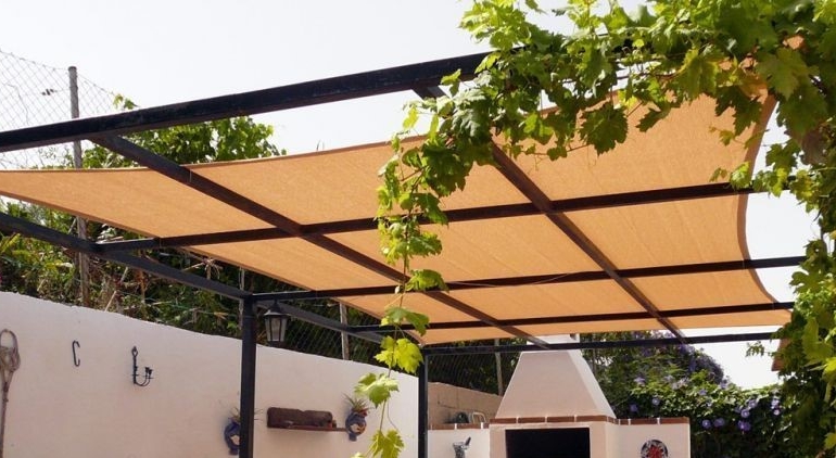 BACKYARD PERGOLA SHADE SAIL SBF INTERIOS AND OUTDOOR SOLUTIONS LIMITED