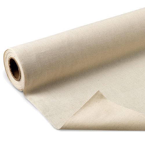 BEIGE COTTON CANVAS MATERIAL