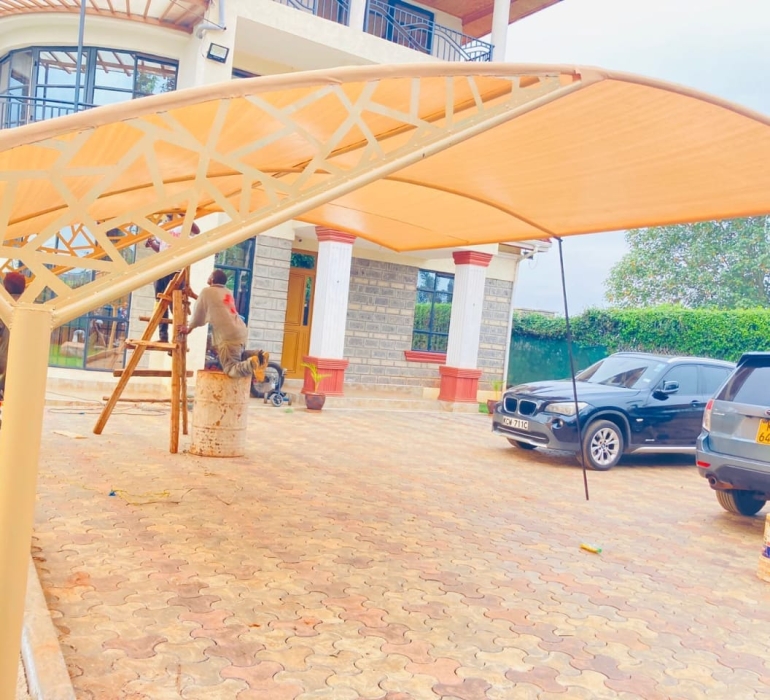 CANTILEVER CAR PARKING SHADE 07 SBF INTERIORS AND OUTDOOR SOLUTIONS LTD