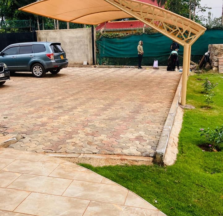 CANTILEVER CAR PARKING SHADE 07B SBF INTERIORS AND OUTDOOR SOLUTIONS LTD