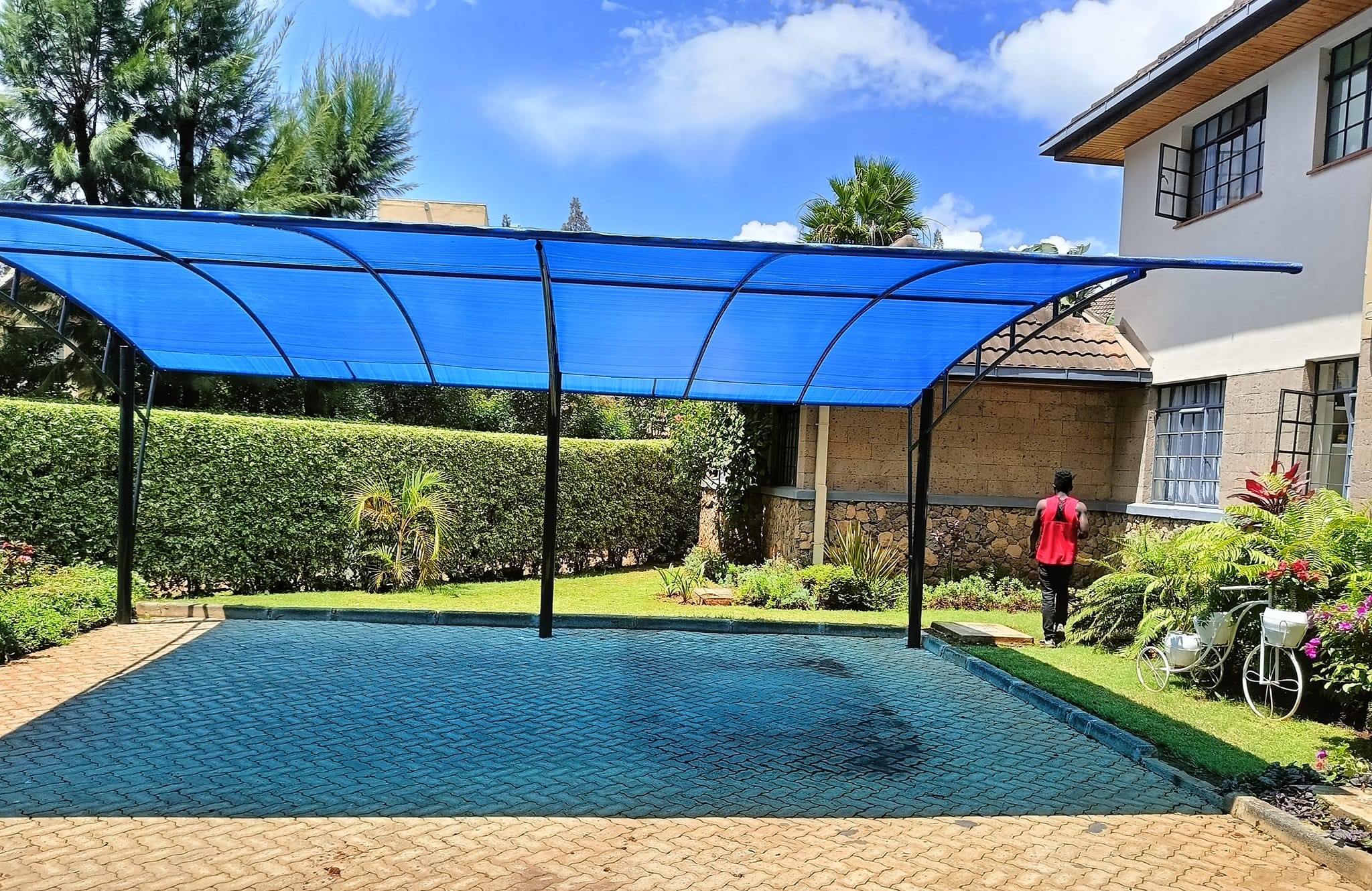 CAR PARKING SHADE 21 SBF INTERIORS AND OUTDOOR SOLUTIONS LTD