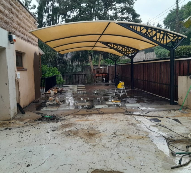 CAR PARKING SHADE 21 SBF INTERIORS AND OUTDOOR SOLUTIONS LTD