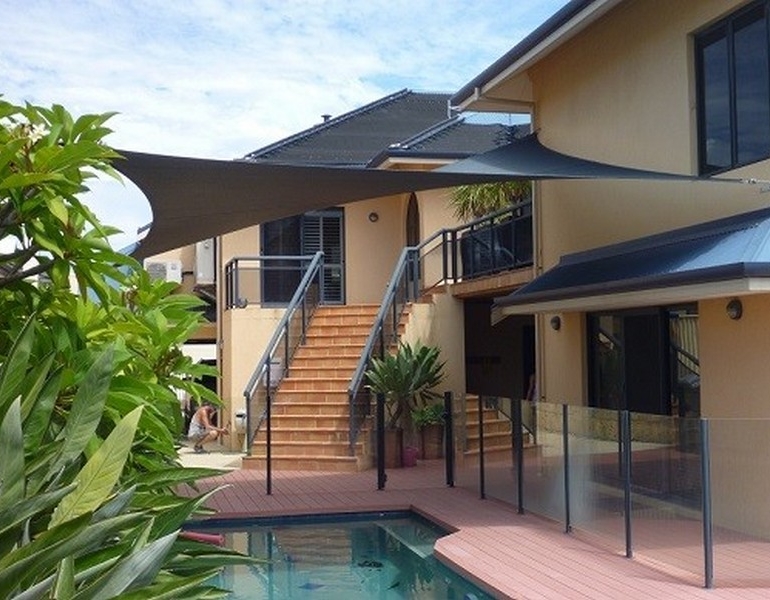 Charcoal Shade Sails Outdoor shade Solutions SBF INTERIORS AND OUTDOOR SOLUTIONS LIMITED