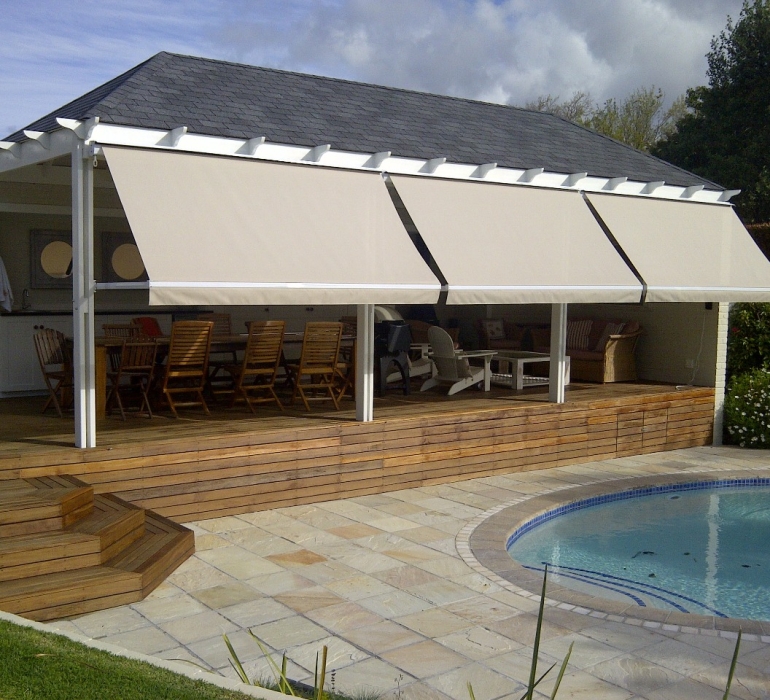 DROP ARM AWNINGS FALL ARM AWNINGS