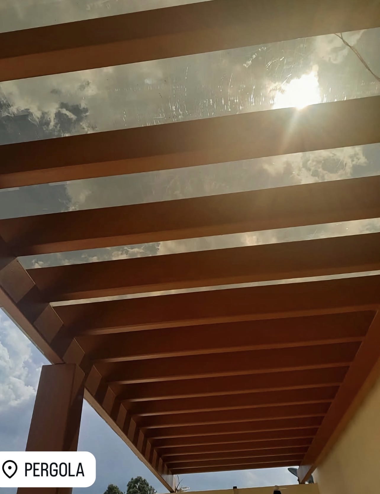 PERSPEX PERGOLA SBF