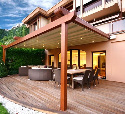 Retractable Roof Pergola sbf interiors