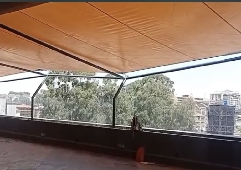 SBF BEIGE PVC SHADE SAIL