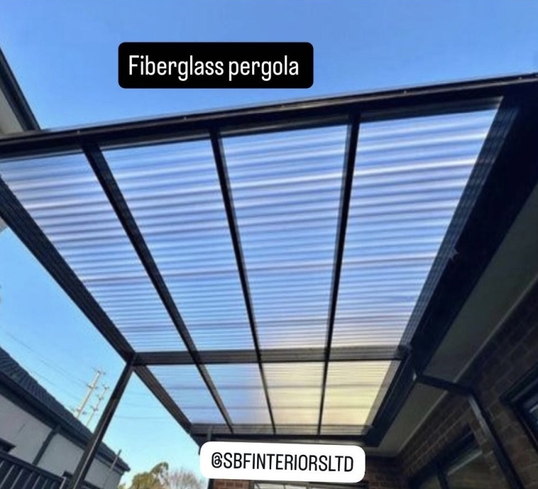 SBF FIBERGLASS PERGOLA 1