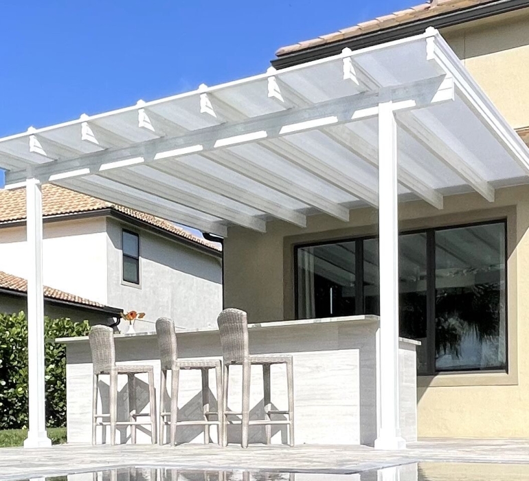 SBF FLAT PANEL FIBERGLASS PERGOLA I