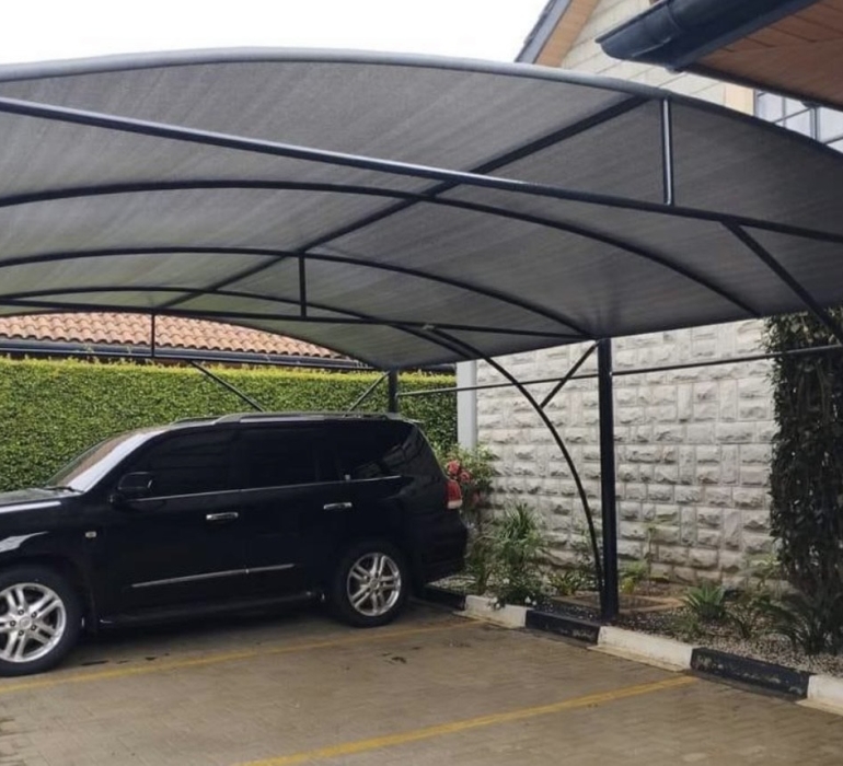 SBF GREY CAR PARKING SHADE 1