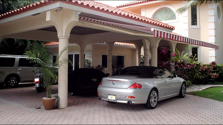 CARPORT RETRACTABLE AWNING SBF INTERIORS AND OUTDOOR SOLUTIONS LIMITED