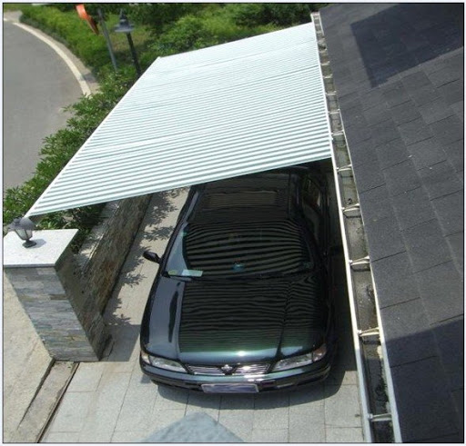 CARPORT RETRACTABLE AWNING SBF