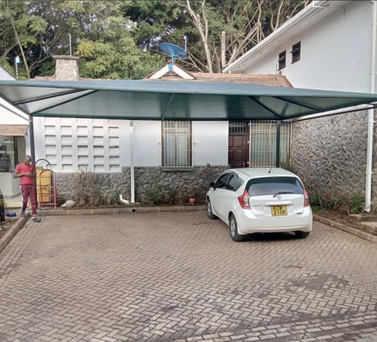 Carports and car park shades on Kamiti Road