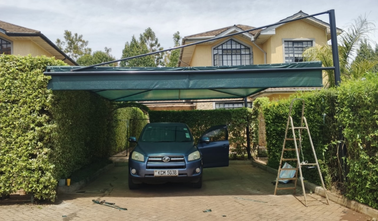 Carports and car park shades on Mombasa Road