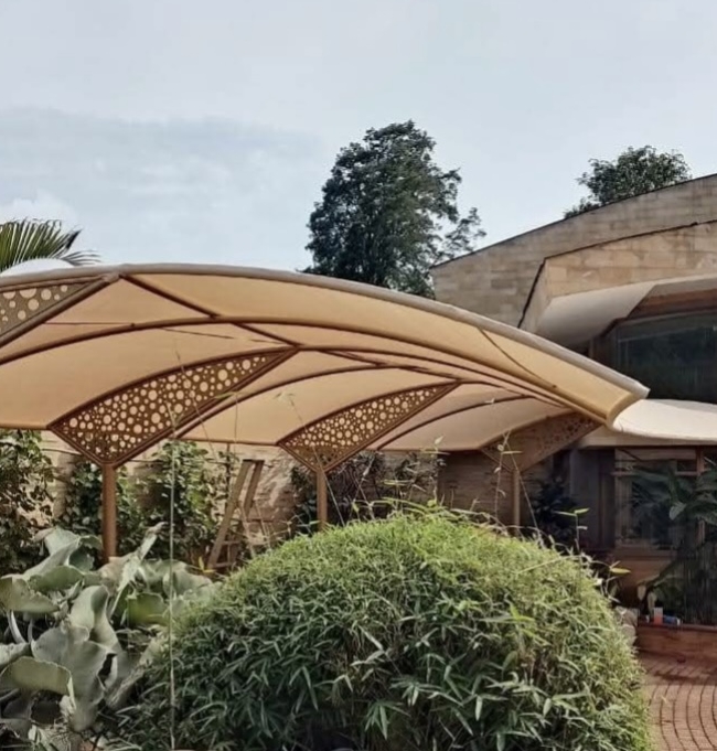 Carports and car park shades on Peponi Road