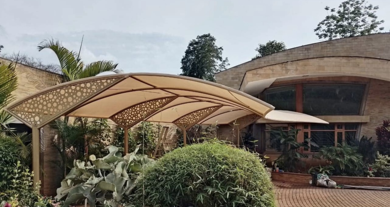 Carports and car park shades on Peponi Road