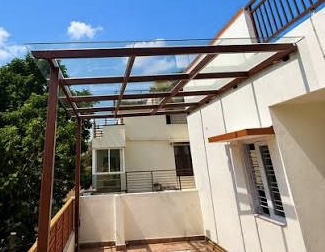 SBF CLEAR GLASS PERGOLA D