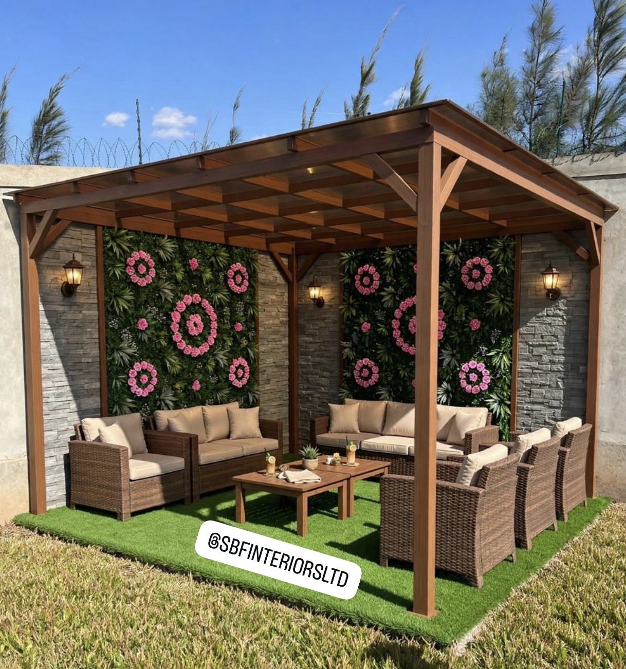 SBF GAZEBO PERGOLA 2