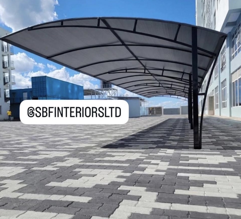 SBF GRAY CAR PARKING SHADE 1