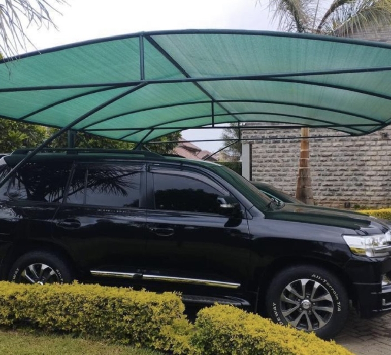 SBF GREEN CAR PARKING SHADE 2