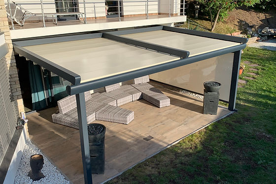 motorized pergola awnings